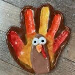 Clay Handprint Turkey Storytime