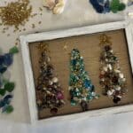 Sea Glass Christmas Trees Resin Workshop